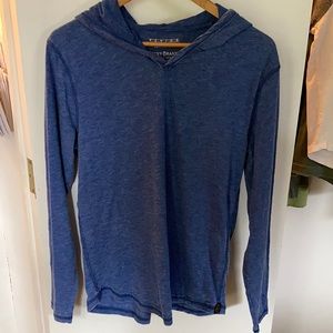 Lucky Brand Venice Burnout Lightweight Hoodie